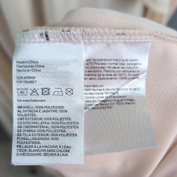 H&M Cream Maternity Maxi Dress - Picture 7 of 8